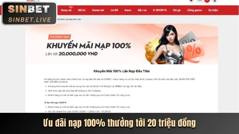 Hình ảnh khuyến mãi chào mừng cho người chơi mới cá cược thể thao